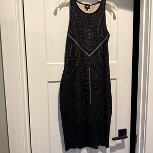 Mossimo Supply Co Black Midi Dress